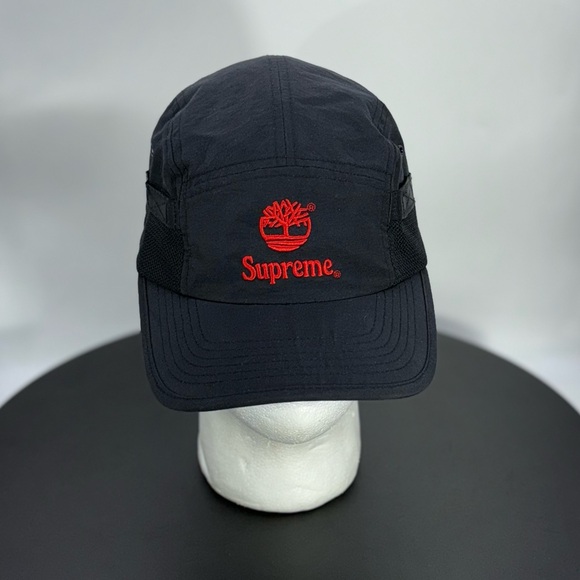 Supreme Other - Supreme Black and Red Logo Hat